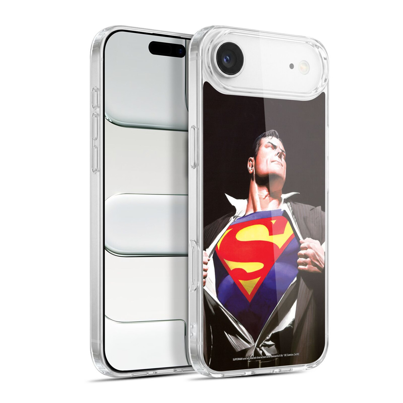 Superman DC Comics Famous Comic Book Covers Forever Soft Gel Case for Apple iPhone 17 Air